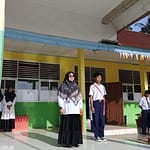 UPACARA HARI PERINGATAN PAHLAWAN DI MTsN 2 TANAH DATAR