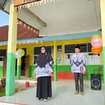 MTsN 2 TANAH DATAR MELAKSANAKAN UPACARA BENDERA DALAM MEMPERINGATI HARI GURU NASIONAL YANG KE 79