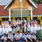 Pelantikan Ketua dan Wakil Ketua OSIM serta Ketua dan Wakil Ketua MPK MTsN 2 Tanah Datar Tahun Pelajaran 2025/2026