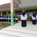 MTsN 2 Tanah Datar Gelar Upacara Bendera Untuk Memeriahkan HUT RI ke-80