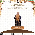 Keluarga Besar MTsN 2 Tanah Datar Mengucapkan Selamat Hari Batik Nasional – 2 Oktober 2025