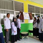 MTsN 2 Tanah Datar Melaunching Mading Madrasah dan Pojok Literasi di Setiap Kelas