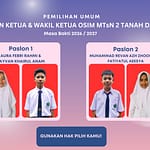 Penyampaian Visi dan Misi Calon Ketua OSIM MTsN 2 Tanah Datar Berlangsung Khidmat