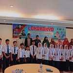 MTsN 2 Tanah Datar Melaksanakan Latihan Dasar Kepemimpinan OSIM di Hotel EmerOne Batusangkar