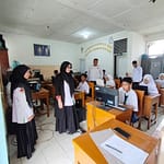 MTsN 2 Tanah Datar Melaksanakan Gladi Bersih Tes Kemampuan Akademik (TKA) Hari Pertama