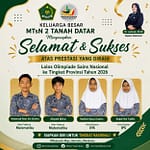 Cetak Sejarah Baru! 4 Murid MTsN 2 Tanah Datar Lolos ke OSN Tingkat Provinsi